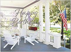 May your day be filled with special moments to enjoy and remember.  American Oasis Birthday Card A2515U-X
